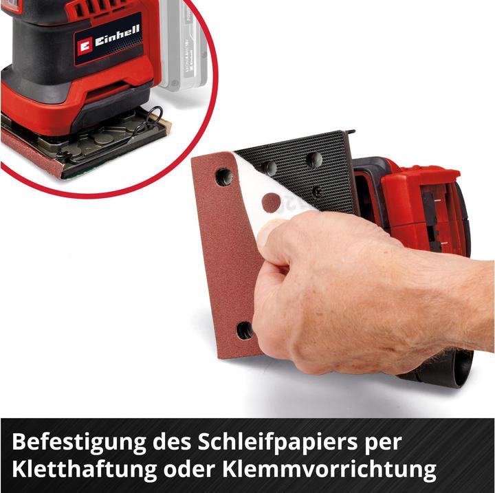 Actual product image Einhell TE-OS 18/113 3X Li (Sander)