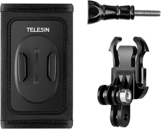 Telesin Strap bracket backpack J-Hook mount for sports cameras 360° (GP-BPM-003) (DJI Osmo Action, GoPro)