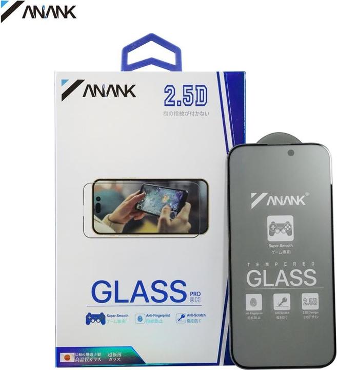 Produktbild Anank 2.5D Transparentes Game Edition (matt) Anti-Fingerprint Panzerglas für iPhone 16 Pro (1 Stück, Apple iPhone 16 Pro)