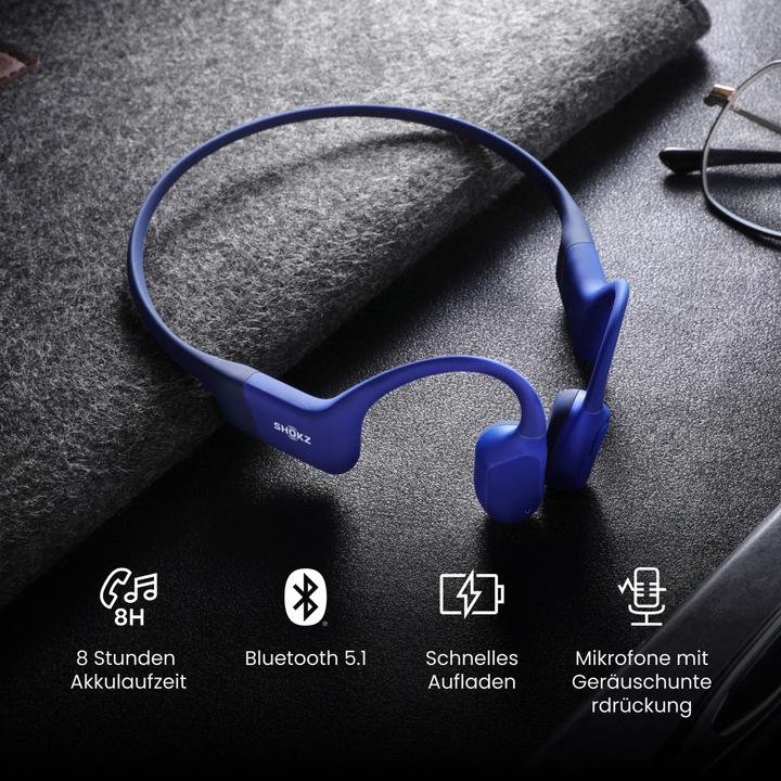 Actual product image Shokz OpenRun USB-C (No noise cancelling, 8 h, Wireless)