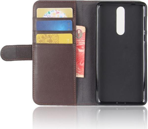 Image du produit MU Classic Couverture en cuir fendu (Nokia 8)