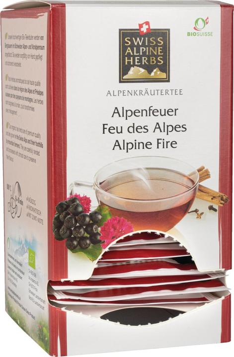 Immagine prodotto Swiss Alpine Herbs Tè biologico Alpenfeuer (24 g)