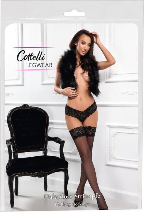 Produktbild Cottelli Collection Htl.Strümpfe schwarz 2 (2)