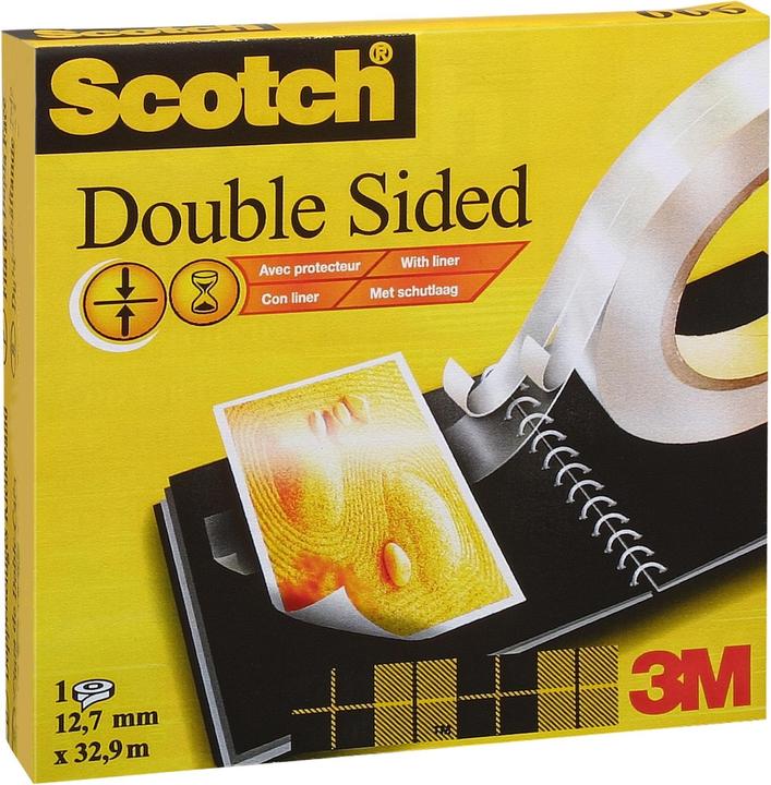 Immagine prodotto Scotch Nastro biadesivo 665 senza pellicola protettiva (12 mm)