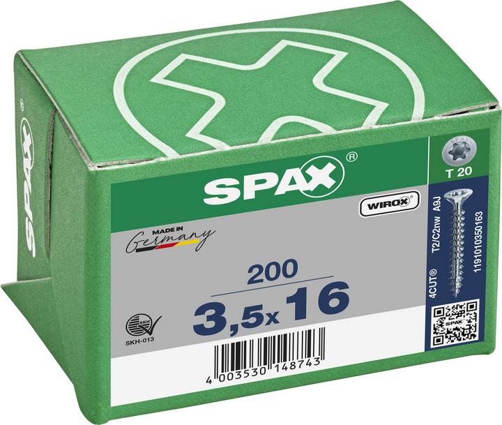 Actual product image Spax Universal screws (200 Screws per piece)