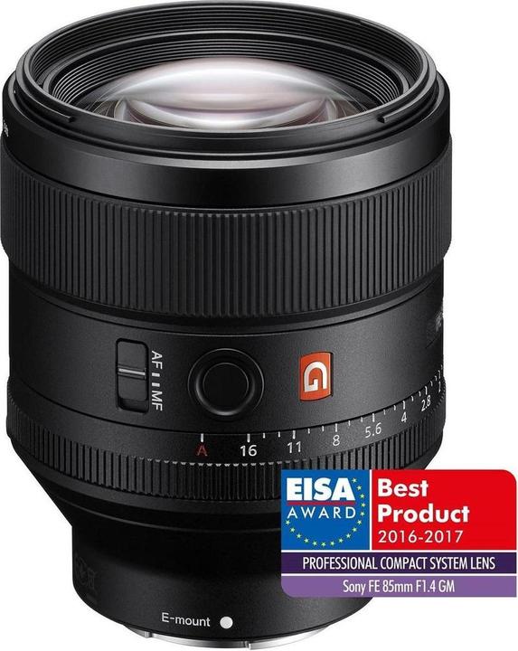 Image du produit Sony FE 85mm F/1.4 GM (EU) (Sony E, Plein format)