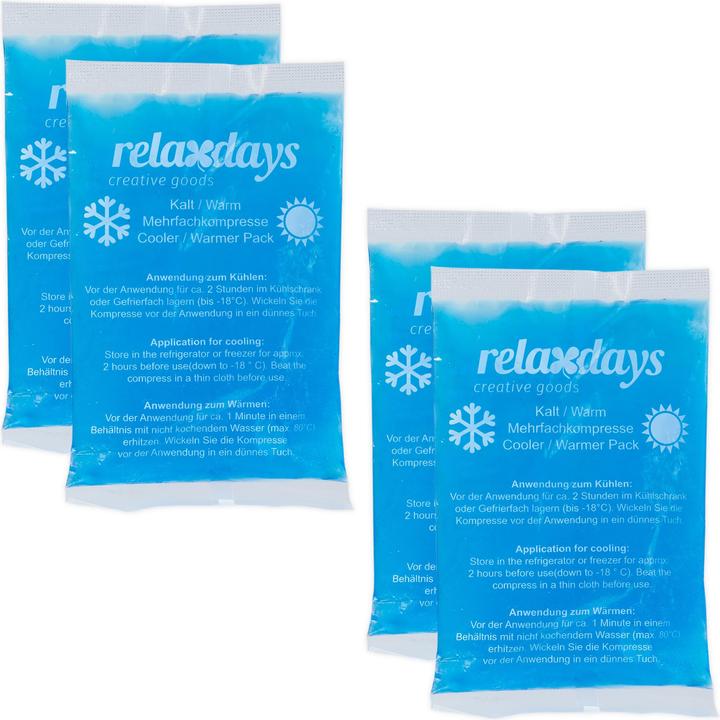 Relaxdays Kühlpad (4 x, 390 g)