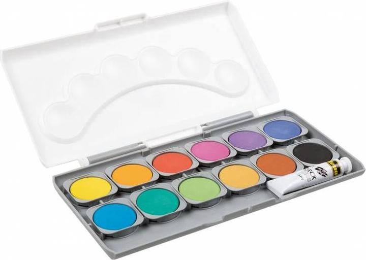 Actual product image Idena Opaque Ink Box 12s 1 Tube Opaque White (Multicoloured, 7.50 ml)