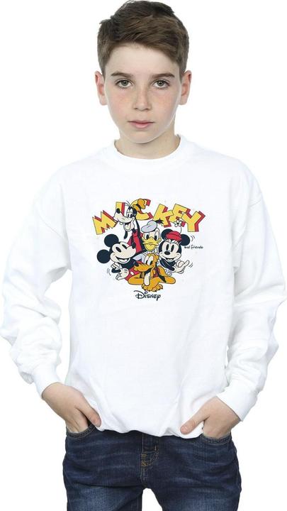 Actual product image Disney Boys Mickey Mouse Group Sweatshirt (116)