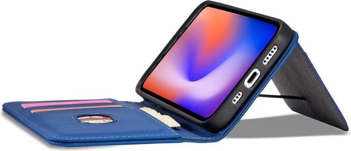 Immagine prodotto Hurtel Custodia a calamita per iPhone 12 Pro cover portafoglio porta carte blu (Apple iPhone 12 Pro)