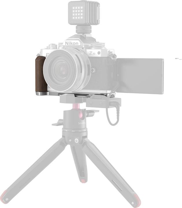 Image du produit SmallRig 4803 Poignée en bois en forme de L pour Nikon Z fc (Argent) (Poignée)