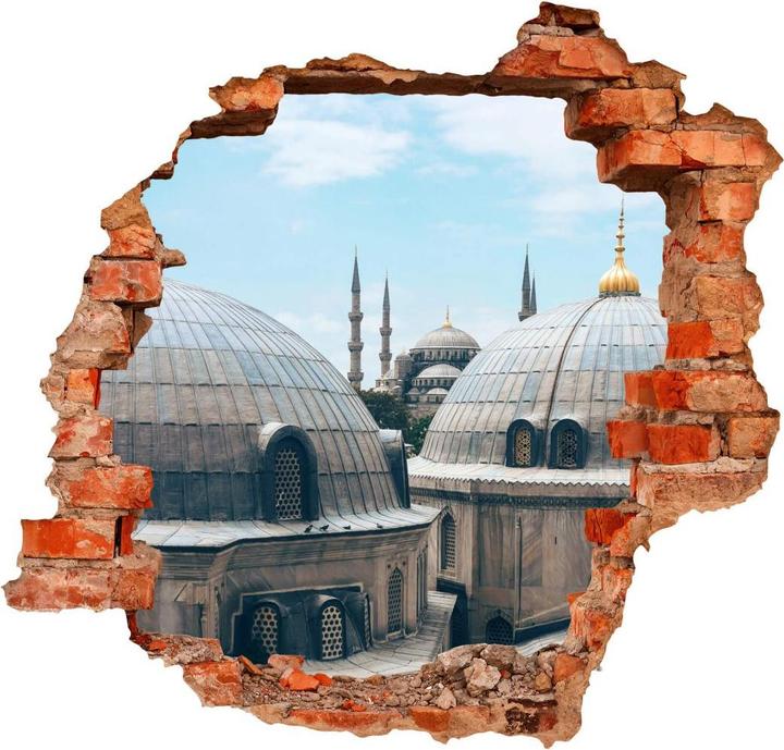 Produktbild Trenddeko 3D Über den Dächern von Istanbul (40 x 38 cm)