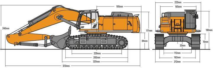 Produktbild Amewi Kettenbagger G106E (RTR Ready-to-Run)