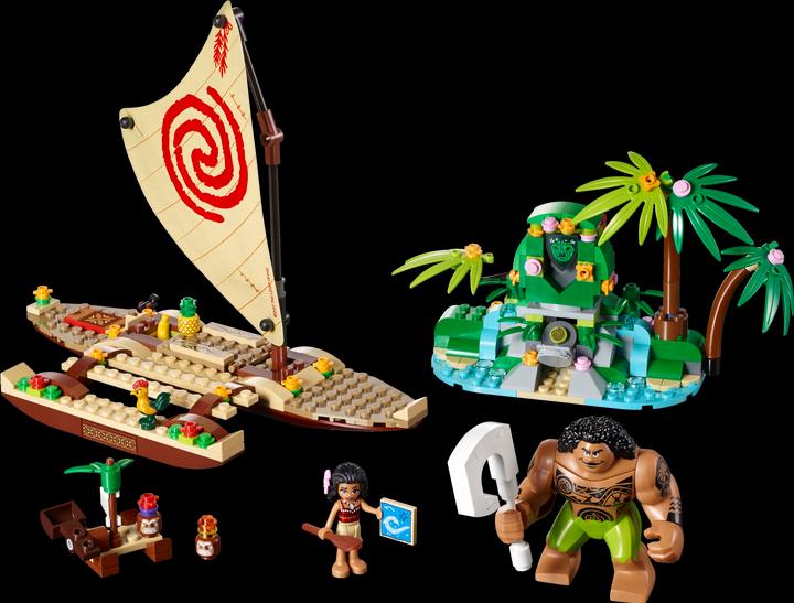 Actual product image LEGO Vaiana on the high seas (41150, LEGO Disney)