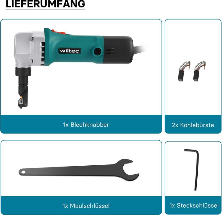 Produktbild Wiltec Blechknabber (2500 mm)