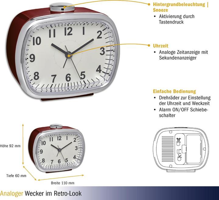 Produktbild TFA Elektronischer Wecker