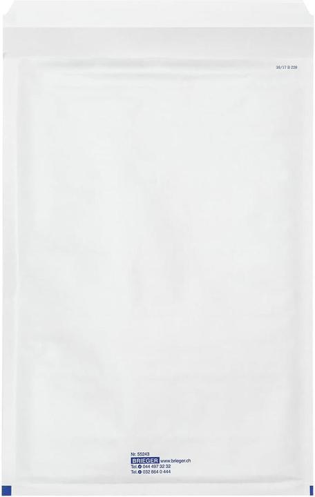 Produktbild Brieger Luftpolstertasche 340 x 225 mm, Weiss (1 x)