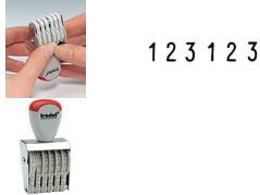 Produktbild Trodat Ziffernstempel, 6-stellig, Abdruckmaáe: 4 x 26 mm
