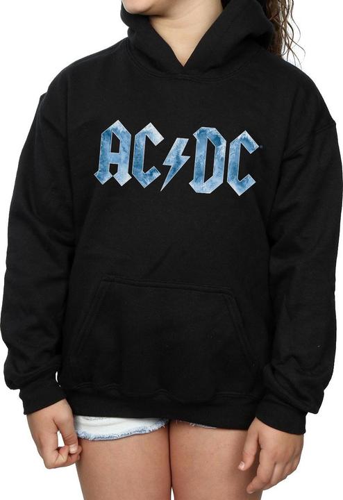 Produktbild AC/DC Blue Ice Logo Kapuzenpullover Mädchen (152, 158)