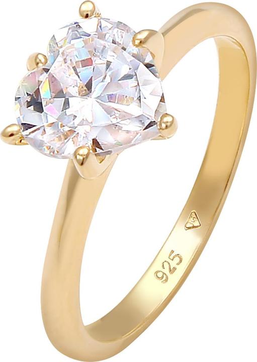 Actual product image Elli Crystal ring (54, 925 Silver)