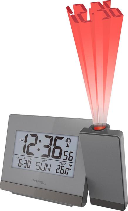 Produktbild Technoline Projektionswecker Silber