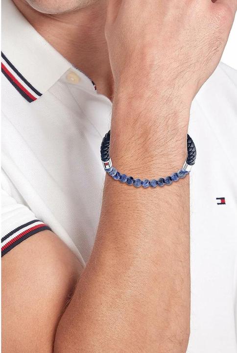 Image du produit Tommy Hilfiger OriginÃ¡lnÃ koÅ¾enÃ½ nÃ¡ramek se sodalitem 2790475 (23 cm, Cuir)
