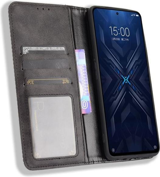 Actual product image MU Classic Classic V Leather Bookcover Series (Xiaomi Black Shark 4, Xiaomi Black Shark 4 Pro)
