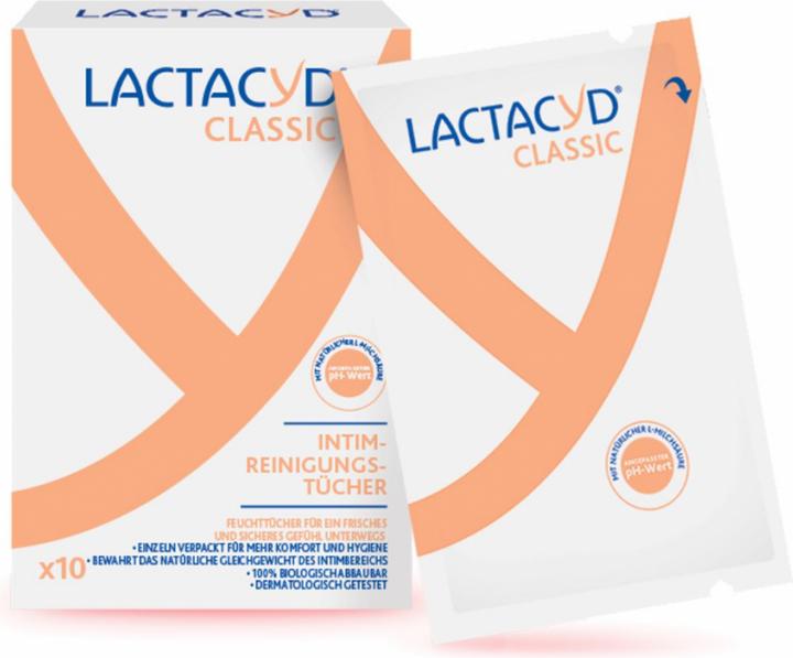 Produktbild Lactacyd Intimpfleetücher Sachet (Intimtücher)