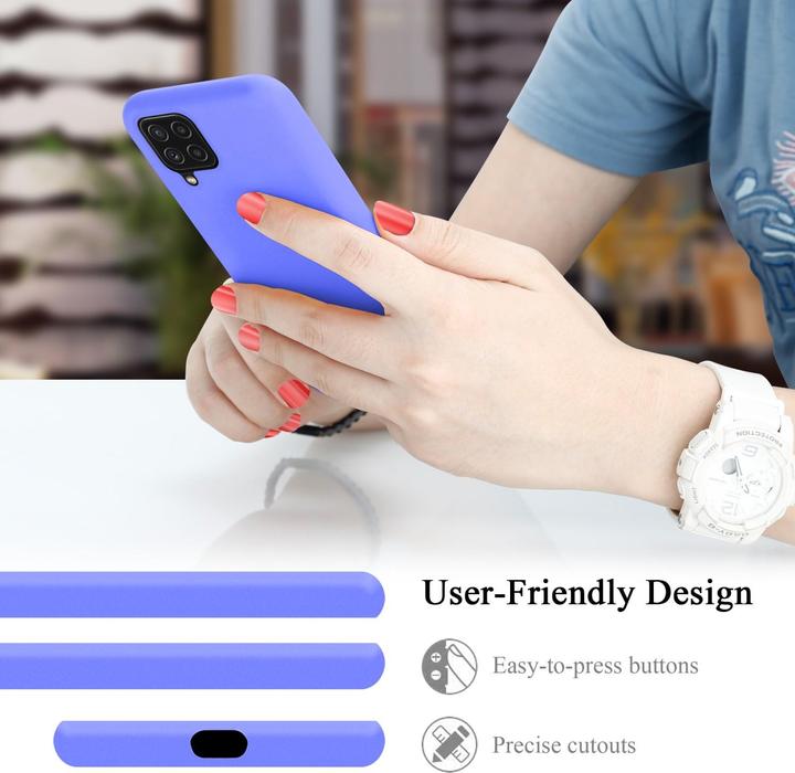 Actual product image Cadorabo TPU Liquid Silicone Case Cover (Samsung Galaxy M22, Samsung Galaxy A22, Samsung Galaxy A32)