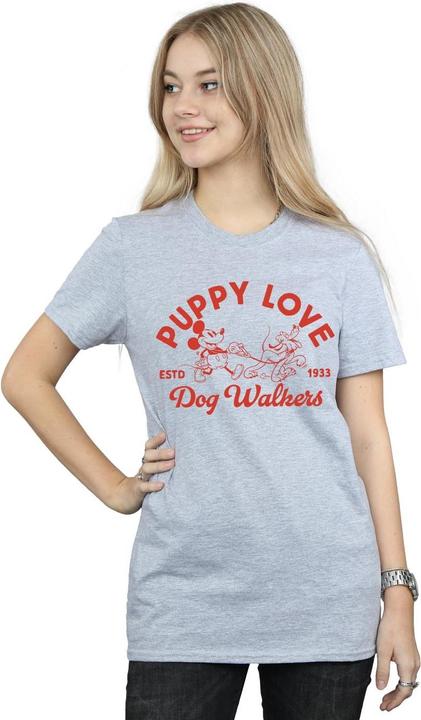 Immagine prodotto Disney Mickey Mouse Puppy Love Maglietta Ampia Donna (M)