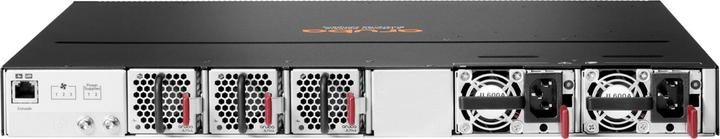 Produktbild Aruba HPE Networking CX 8100 24x10G SFP+ 4x40/100G QSFP28 FB Airflow 3Fan 2AC PSU Switch Bundle (28 Ports)