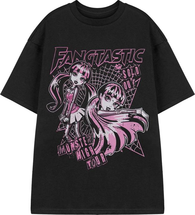 Actual product image Monster High Womens/Ladies Fangtastic Draculaura Short-Sleeved T-Shirt (XL)
