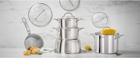 Image du produit Tefal B864SA74 (Ensemble de casseroles et de poêles de cuisson, Acier inoxydable)