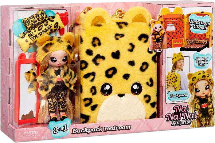 Produktbild MGA Na! Na! Na! Surprise 3-in-1 Backpack Bedroom- Jennel Jaguar