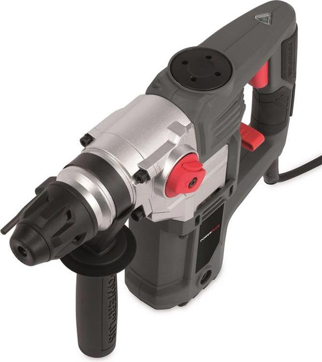Actual product image Powerplus POWE10060 Hammer drill - 900W - 4J - SDS-Plus - Incl. Storage case and 7 accessories (Electrical connection)