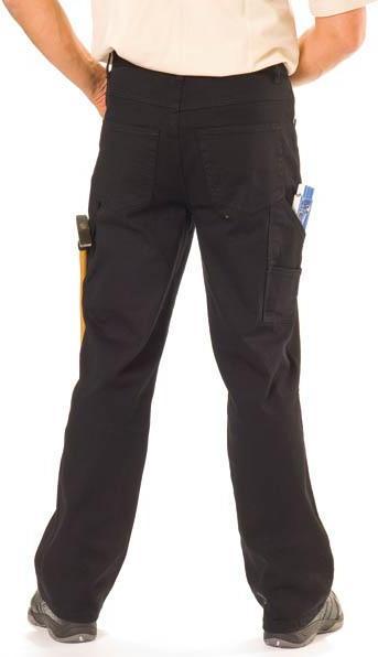 Produktbild Wisent Work Wear Stretch Workerjeans, Farbe schwarz, Gr.25 (25)