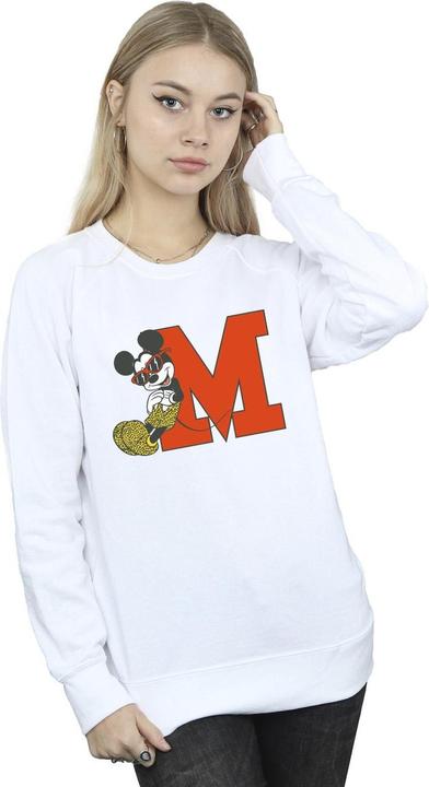 Actual product image Disney Womens/Ladies Mickey Mouse Leopard Trousers Sweatshirt (XL)