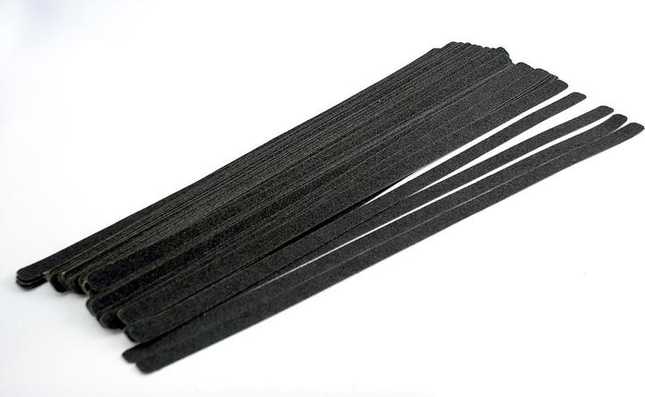 Immagine prodotto Brady B-916, Rivestimento antiscivolo - tagliato su misura, poliestere, nero, 19 x 600 mm, permanente (1