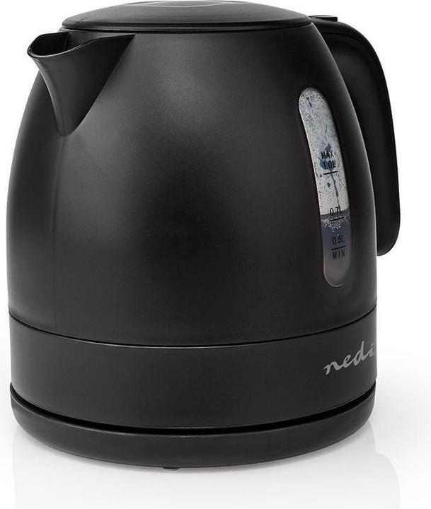 Produktbild Nedis Wasserkocher - 360°-Drehsockel - Boil-dry protection - Wasserstandsanzeige - Sicherheitsdeck (1 l, EU-Stecker)