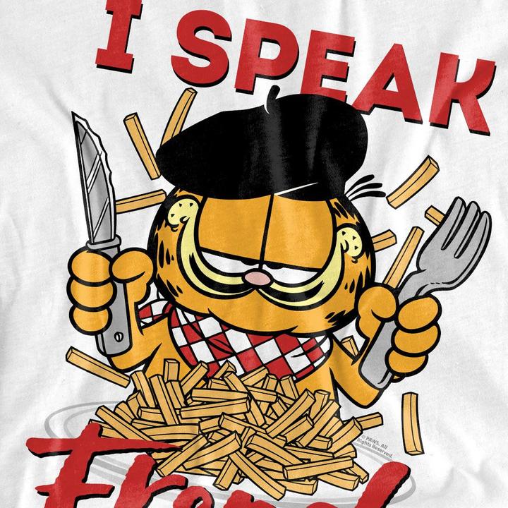 Immagine prodotto Garfield Speaking Love Maglietta Uomo (XXL)