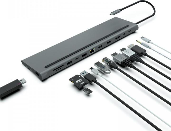 Image du produit MCL MD1A99AZZUSB3C568 - Station daccueil (USB-C, 11 Ports)