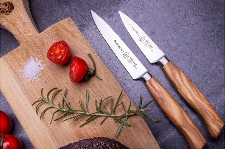 Actual product image Messermeister Utility knife Oliva Luxe 13 cm, Nature/Silver (13 cm)