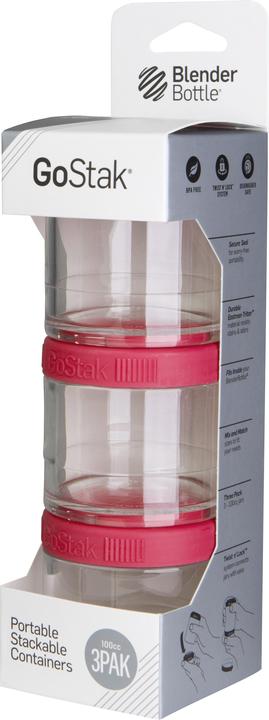 Produktbild Blender Bottle BlenderBottle GoStak 3Pak (100ml) (0.10 l)