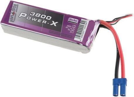 Image du produit Hacker Accu LiPo TopFuel 14.8V 3800mAh 35C (14.40 V, 3800 mAh)