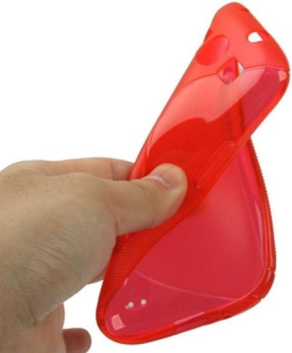 Actual product image König Design TPU Protective Case for Samsung Galaxy S3 i9300 / i9305 / S3 NEO i9301 Transparent Red (Samsung Galaxy S3 Neo, Samsung Galaxy S3)