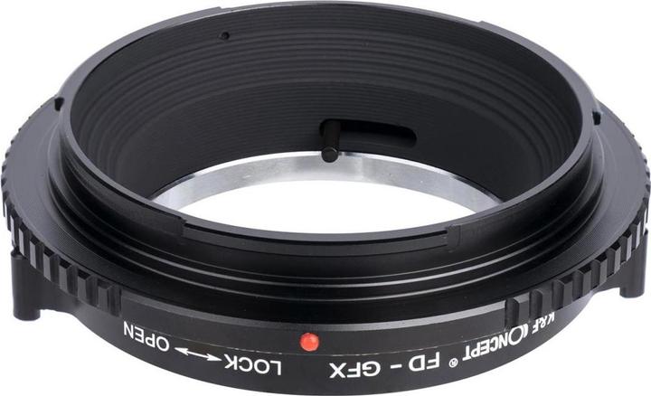 Actual product image K&F Concept High Precision Lens Adapter Mount, FD-GFX, IV PRO