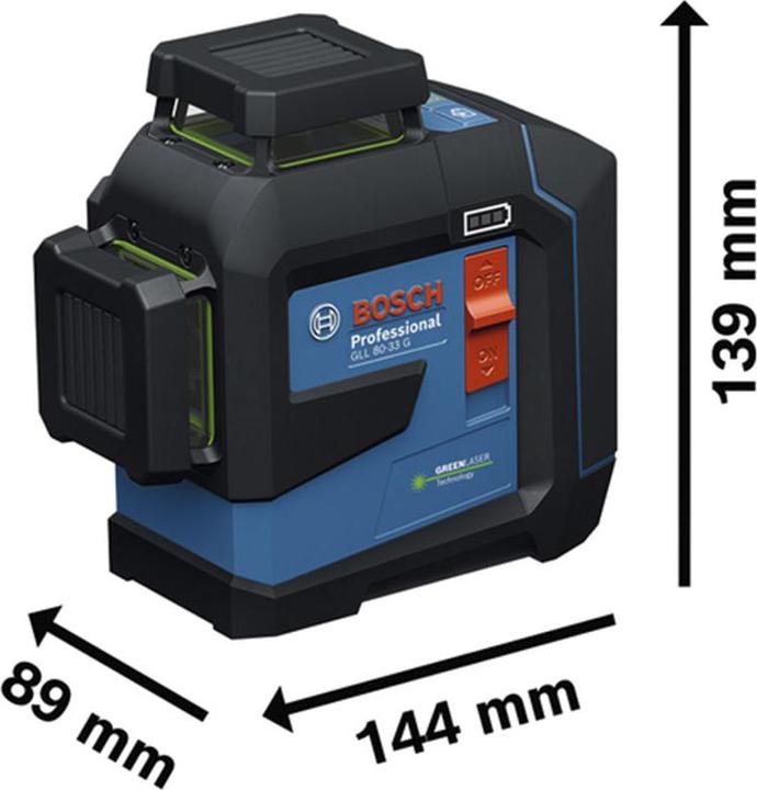 Actual product image Bosch Professional Linienlaser GLL 80-33G
