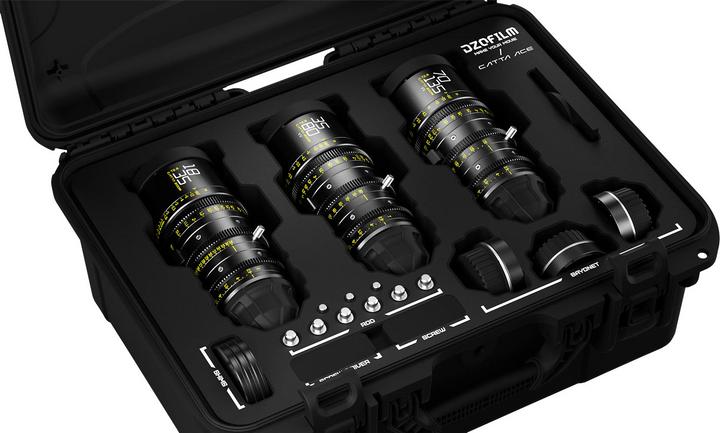 Produktbild Dzofilm Catta Zoom Bundles 18-35/35-80/70-135 T2.9-E Mount(Black) (C-Mount, Vollformat)