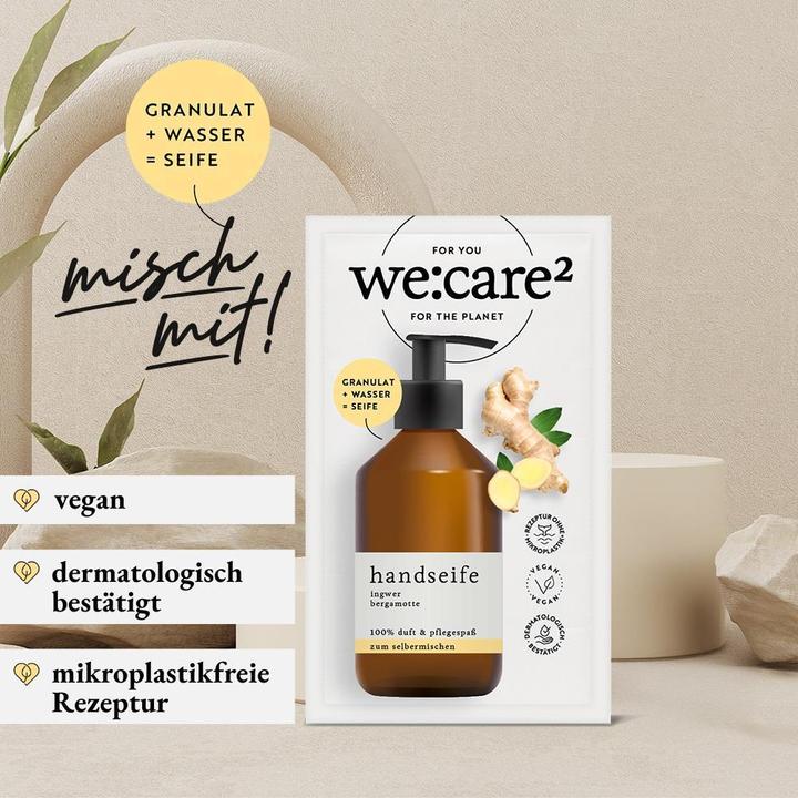 Image du produit we:care2 Geschenk-Set, Handseifen-Granulat, Good Karma