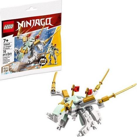 Actual product image LEGO Ice dragon (30649, LEGO Ninjago)